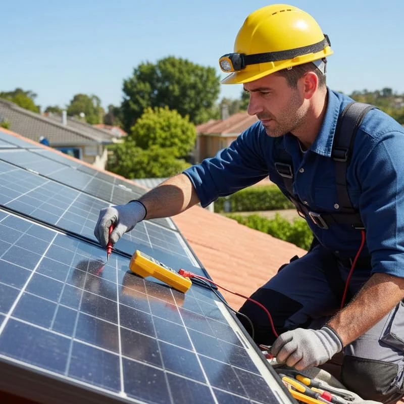 controle panneau solaires