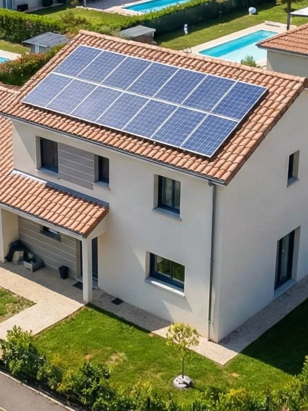 panneaux solaires residence